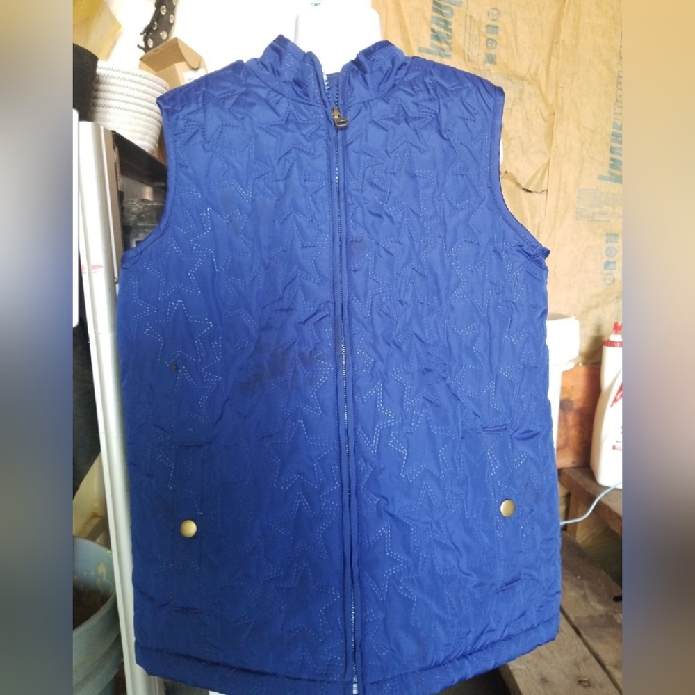 Boys blue vest size xl